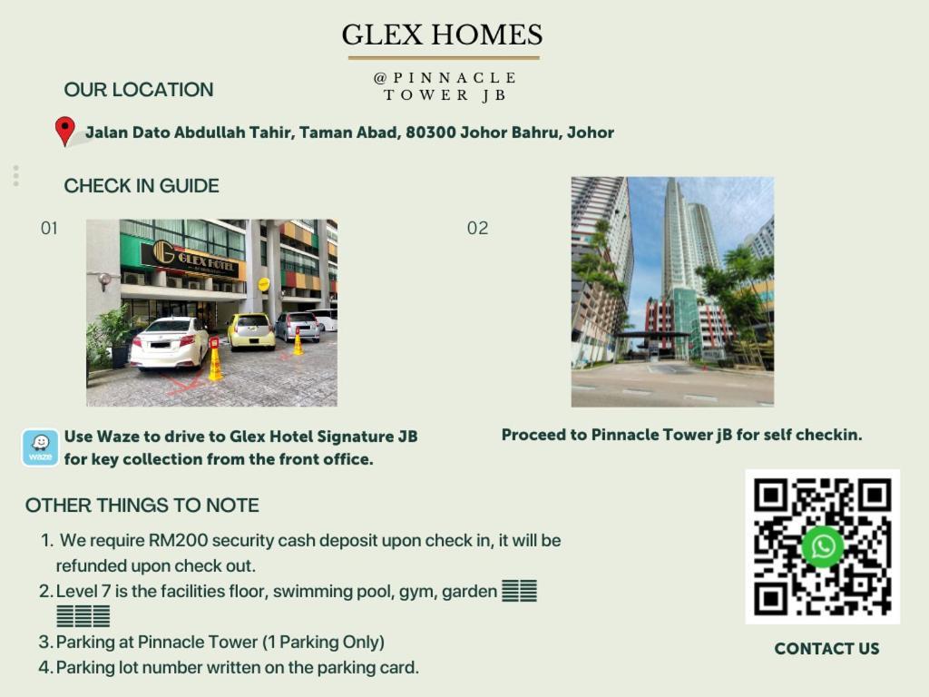 Glex Homes, Pinnacle Tower Johor Bahru Esterno foto